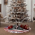 thumbnail image 4 of Sikiie Home Of The Free Because Of The Brave Christmas Tree Skirt, Christmas Tree Decorations, Christmas Decor, Tree Mat Decoration(30-48IN)-30", 4 of 6