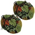thumbnail image 1 of Coussin de Chaise Extérieur Tufté en Polyester Filé de 16 Po (Ensemble de 4), 1 of 2