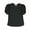 black, variant on Treasure & Bond Womens Puff Sleeve Basic T-Shirt, Black, X-Large