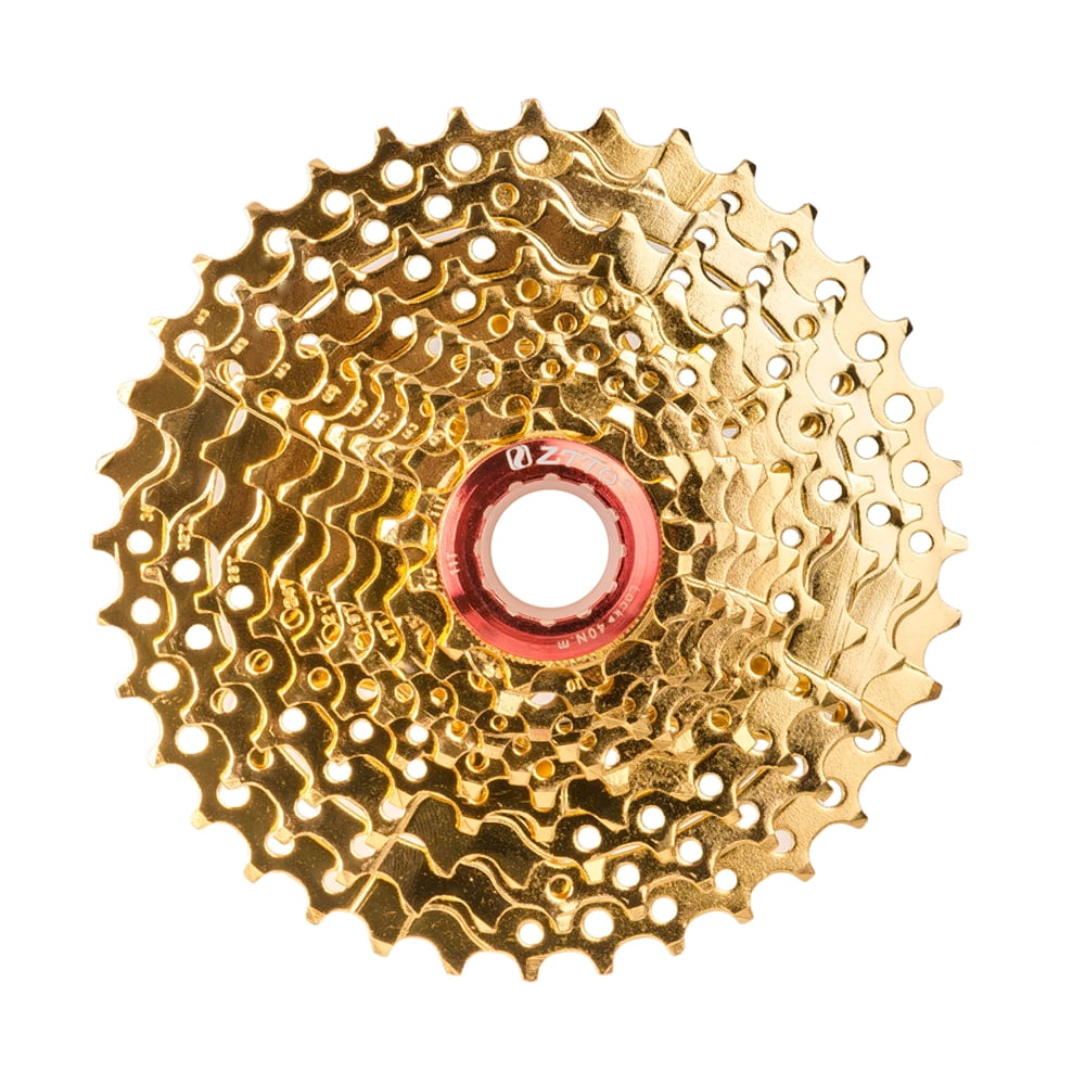 ZTTO Gold Golden MTB Bike 11-36T Cassette Sprocket Parts 9/10