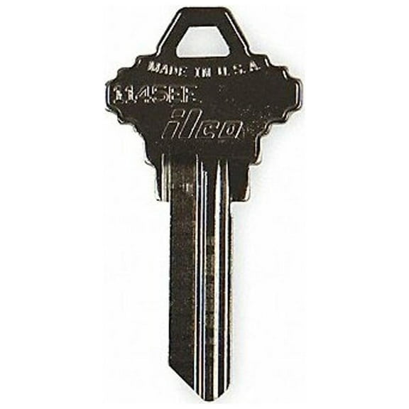 Kaba Ilco Key Blank,Brass,Schlage Lock,PK10 1145EF