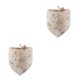 thumbnail image 1 of Methold Bufanda de baba triangular, toalla ajustable de algodón para mascotas, accesorios de regalo Type3 NO3, 1 of 6