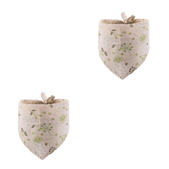 Methold Bufanda de baba triangular, toalla ajustable de algodón para mascotas, accesorios de regalo Type3 NO3