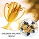 thumbnail image 3 of 12 mini trofeos dorados de plástico, premios de recompensa, decoración para jardín de infantes, regalo para niños, trofeos con base negra para juegos de competición., 3 of 7