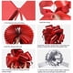 thumbnail image 3 of Lazo gigante Zonon para coche, 62,5 cm, con cinta de 6 m, color plateado, 3 of 7