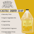 thumbnail image 2 of Lemon Sage Organic Castile Liquid Hand Soap 1 Gallon Refill Adams Handmade Soap, 2 of 4