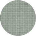 thumbnail image 2 of Addison Rugs Dream Shag Premium Machine Washable Transitional Houndstooth Green Round Rug, 8' x 8', 2 of 8