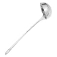 thumbnail image 4 of Cucharón con boquilla vertedora, cucharón de acero inoxidable, cucharón para conservas, cucharón para sopa, cucharón metálico para sopa, 4 of 8