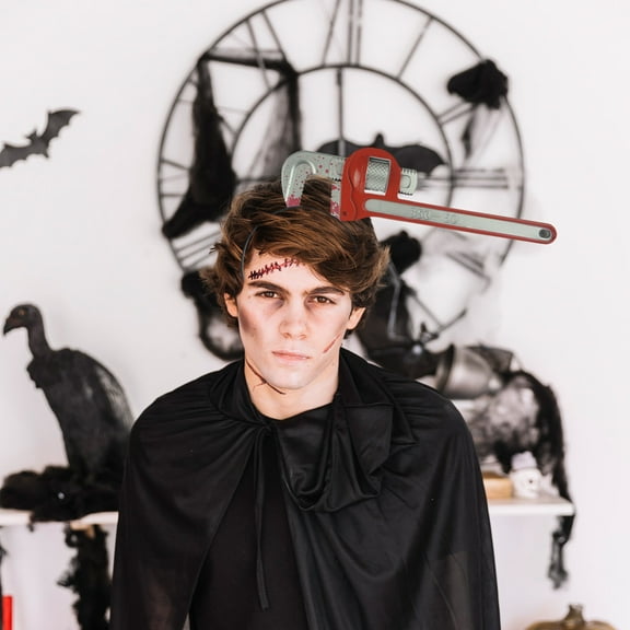 Spooky Halloween Horror Headband for Costume Parties, Scary Carnival Accessory with Terrifying Design, Perfect for , Masquerade & Role-Playing Events, Durable & Comfortable Party Decor