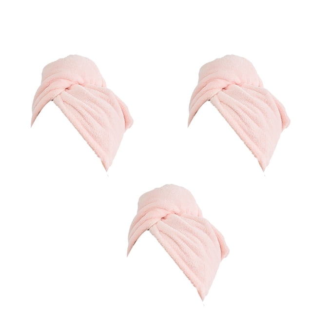 Fundas para toallas de pelo: toallas absorbentes de secado rápido, paquete de 3 para mujeres con pelo rizado, largo, húmedo y grueso. Vhermosa CPB-US-DYP1349-3