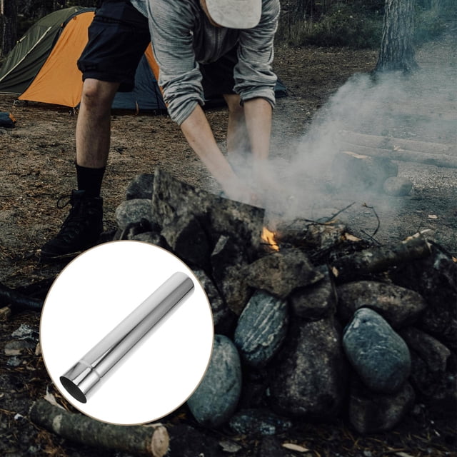 COOPHYA Cheminée en Acier Inoxydable Lot de 1 pour Campeurs Extérieur