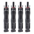 thumbnail image 1 of 4PCS 10A Fuse Holder Protective Connector Photovoltaic Diode PPO Protection Connector (Black), 1 of 7