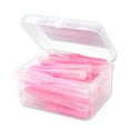 thumbnail image 1 of Seitruly 40 Uds cepillo interdental Push-Pull cepillos de en forma de I herramienta de higiene bucal portátil al aire libre viajes Type2 NO2, 1 of 6
