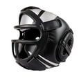 thumbnail image 2 of Almencla Boxing Headgear Unisex Full Face Protection Guard for Taekwondo Mma Training M black, 2 of 8
