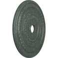 thumbnail image 3 of Ekena Millwork 25 3/8"OD x 3 3/8"ID x 1 3/8"P Cole Ceiling Medallion (Fits Canopies up to 9 1/8"), Hand-Painted Athenian Green Crackle, 3 of 7