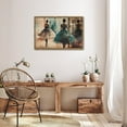 thumbnail image 2 of Ballerina Painting Artwork Horizontal Canvas Wall Art with Lightweight Foam Frame - Durable and Ready to Hang, Modern Decorative Print for Living Room, Bedroom, Or Office, 2 of 7