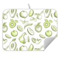 thumbnail image 5 of Ryvnso Fruits Paint Dish Drying Mat for Kitchen Countertop 18x24 Large Dish Pad Drainer Rack Dish Sink Mats, 5 of 7