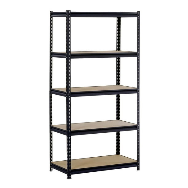 Muscle Rack Black 48 W X 24 D 72 H 5, 22 Inch Wide Wire Shelving Unit