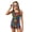 Colorful Dog Paw, variant on Xoenoiee Sun Moon Star Print Girls Tankini Swimsuit 2 Piece Bathing Suits for Girl Round Neck Swim Tank Top and Bottoms for Swimming Beach Travel, 6-7 Years