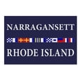 thumbnail image 2 of Narragansett, Rhode Island, Nautical Flags (19x27 inches, Premium 500 Piece Jigsaw Puzzle for Adults and Family, Made in USA), 2 of 4