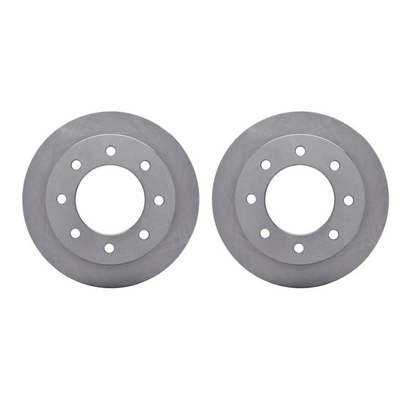 Dynamic Friction Company Rear Brake Rotors 6002-48048
