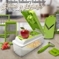 thumbnail image 4 of Rallador Cortador Picador Rebanador Rayador Manual De Verduras Fruta Ensaladas Utensilios De Cocina Multifuncional, 4 of 5