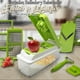 thumbnail image 4 of Rallador Cortador Picador Rebanador Rayador Manual De Verduras Fruta Ensaladas Utensilios De Cocina Multifuncional, 4 of 5