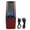 Red, variant on M Buder Bluetooth Speaker with AUX USB Port Portable RGB Wireless Speaker for Outdoor Desktop Blue (11.02 inches / 28 cm)