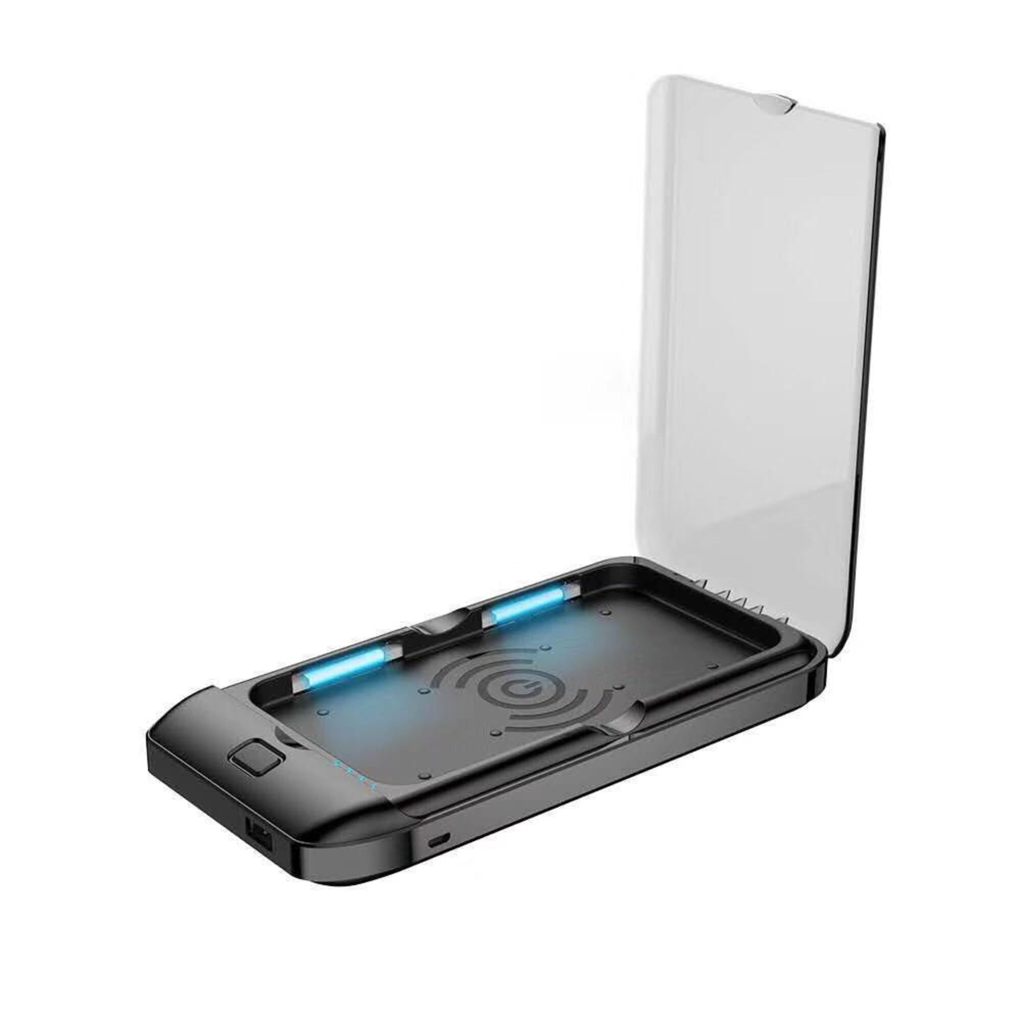 HIMCEN Deep Ultra Violet Light Sterilizing Power Bank with built-in 5A Battery - Wireless Charging & Sterilizing Functions