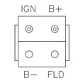thumbnail image 2 of OEG Parts New Voltage Regulator Replacement For Jeep J-2500 V8 5.4L 68-68 3181695 3182829 3182898 3194527 5-138 5-24 8RH2004C 105-138 8-355 VSC-5234J VSC-6234L AMO6007 230-16033, 2 of 5