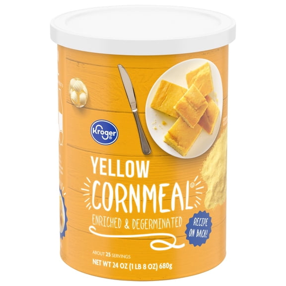 Kroger Yellow Corn Meal 24 oz - Pack of 1