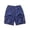 Navy, variant on Mens Summer Shorts Elastic Waist Drawstring Solid Color Cargo Pants with Pockets Shorts