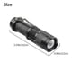 thumbnail image 4 of Purple light Flashlight Led Ultra Violet Uv 365 Nm Blacklight Flashlight Inspection Lamp Torch, 4 of 5