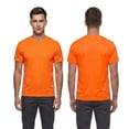 thumbnail image 2 of Gildan Unisex High Visibility Safety T Shirt 100% Cotton Hi Vis Work Tee (Safety Orange, XL), 2 of 6