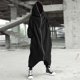 thumbnail image 4 of 4XL; Sudadera con capucha larga unisex negra Abrigo con cremallera Abrigo de manga larga Cierre con cremallera Sudadera con capucha larga con forro polar Zhivalor BST3060147, 4 of 5