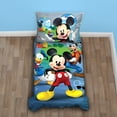 Disney Mickey Mouse Fun with Friends Toddler Bedding Sets, Toddler Bed