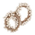 thumbnail image 1 of Miangastore Scrunchies Pearl 2Pcs 2.75In Knitting Daily Use, 1 of 8