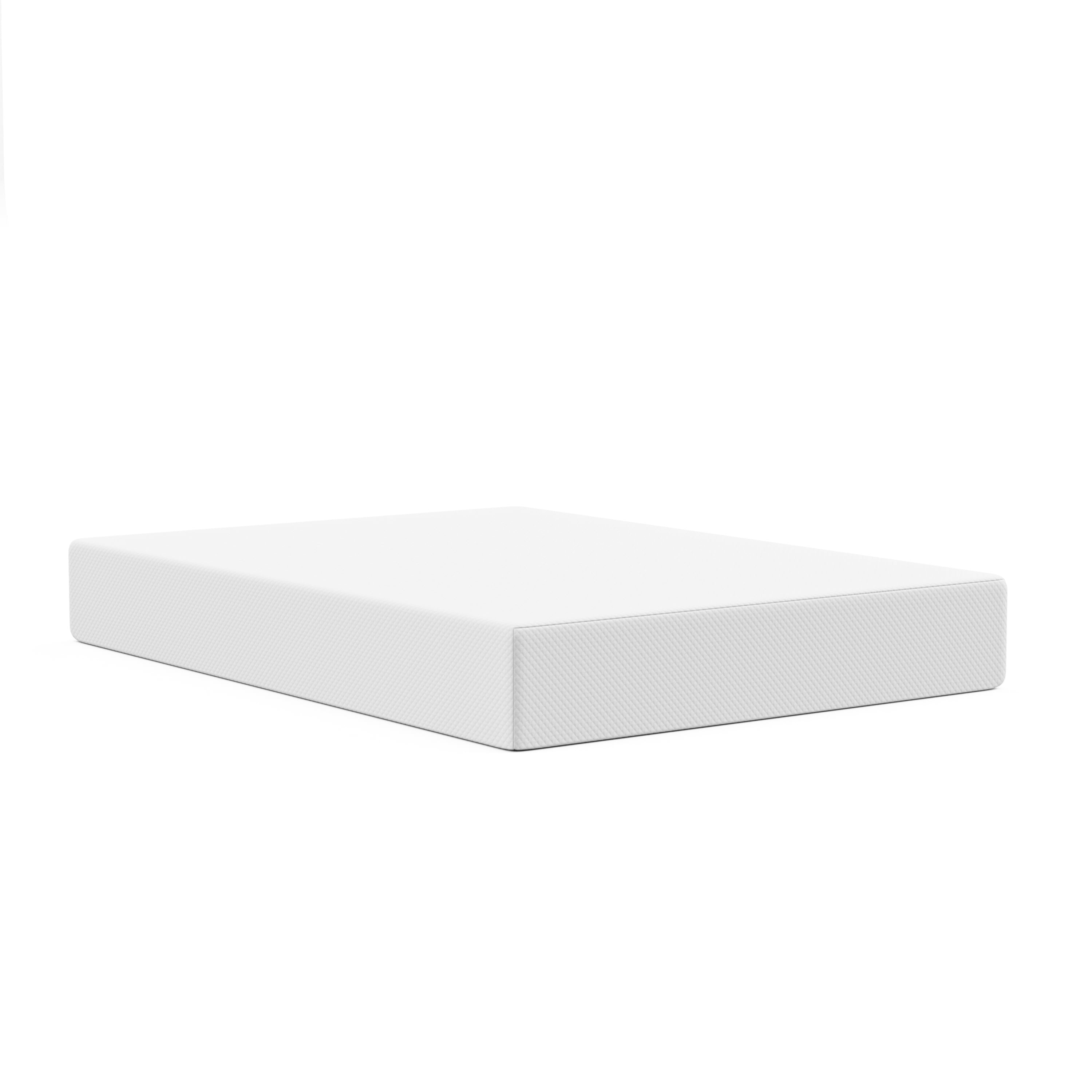 24/7 Rejuv 10 inch King Memory Foam Mattress, Medium Firm Pressure Relief Foam Mattress in a Box, White
