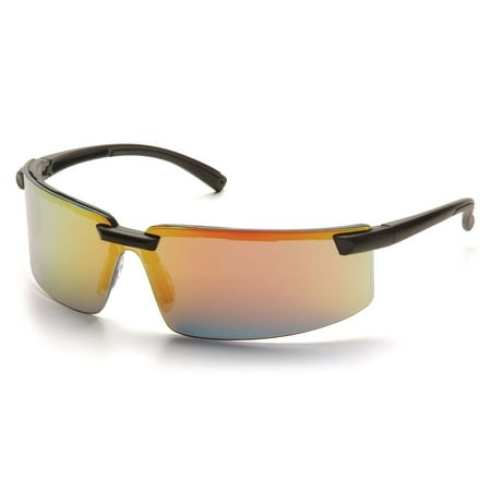 Black Frame/Ice Orange Mirror Lens