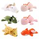 thumbnail image 2 of Muñeco de peluche Kawaii, dinosaurio ponderado, leopardo, unicornio, almohada de peluche, juguete de peluche, regalos de cumpleaños para niños bonitoszhangmengyaC+60CM zhangmengya unisex, 2 of 2