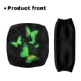 thumbnail image 2 of HELLHERO Carbon Style 2 Pack Rollator Walker Seat and Backrest Covers with Removable Non-Slip Fit, Breathable Fabric Rollator Walker Seat Covers for Park Neighborhoods, 2 of 10