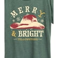 thumbnail image 3 of Yellowstone - Merry And Bright - Women's Short Sleeve Graphic T-Shirt, 3 of 6