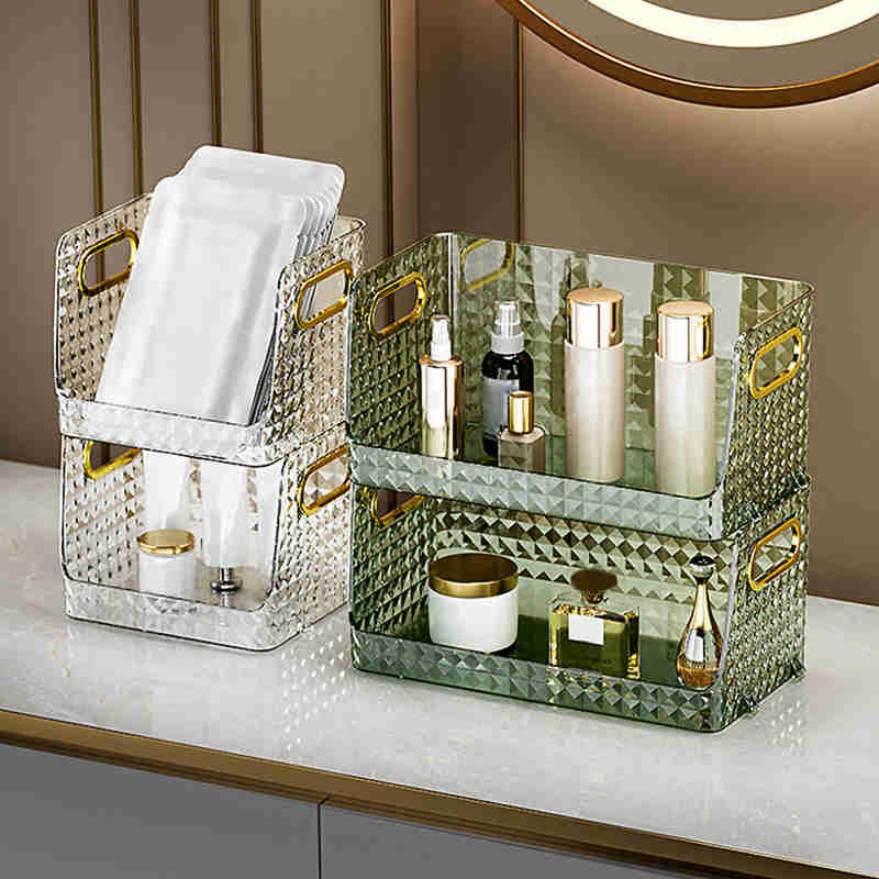Vanity Tray Plastic Tray Guest Paper Organizer Holder Tray Toilet Tank