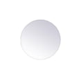 thumbnail image 1 of Elegant Decor MR401928 Miroir Rond en Gracie de 28 Po, Clair, 1 of 2
