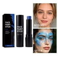 thumbnail image 4 of Halloween Face Body Paint Stick, Blue Face Paint Stick, Matte Full Coverage Body Paint Adult Festival Rave Stage Halloween Body Art Makeup, 4 of 5