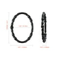 thumbnail image 6 of Utopia Alley  Shower Rings, Oval Shape Shower Curtain Rings for Bathroom, Rustproof Zinc Shower Curtain Hooks Rings, Set of 12 Black, 6 of 10