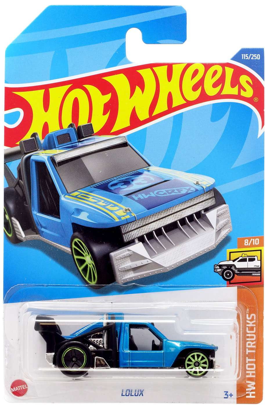 Hot Wheels HW Hot Trucks Lolux Diecast Car