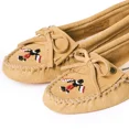 thumbnail image 6 of Minnetonka Women's Thunderbird Animikii Soft Leather Sole, Brown, Size 5.5, 6 of 9