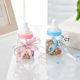 thumbnail image 3 of Hioecau Mini Milk Bottle Candy Box with Rhinestone Bear Ribbon Bow Sweets Goodies Treat Storage Jar Baby Shower Party Favors, 3 of 8