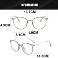 thumbnail image 2 of Lunettes Anti-Bleuttes Simples et Ultra-Légères pour le Visage, en TR et PC, 2 of 5